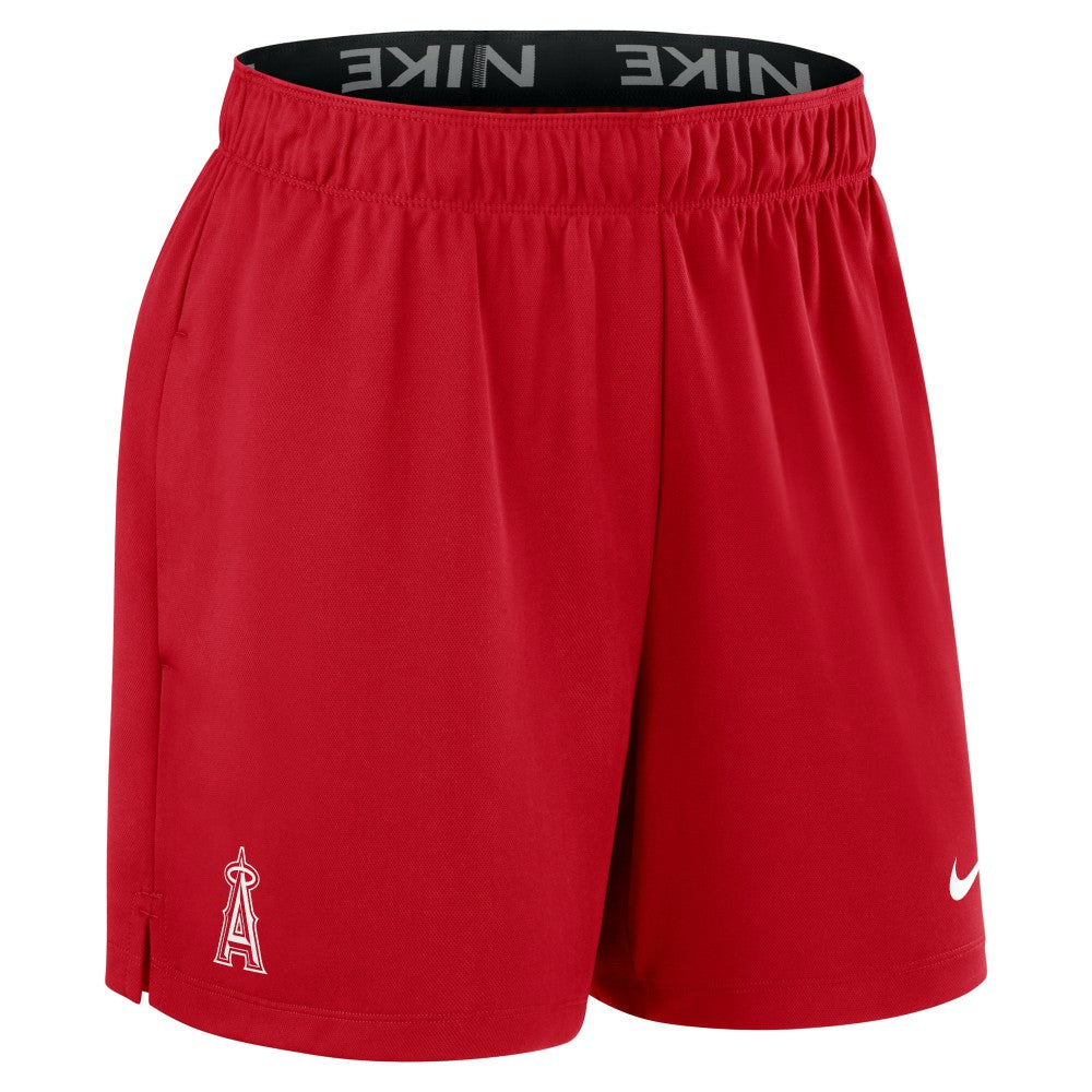Los Angeles Angels Nike Women's Authentic Collection Knit Shorts Discount