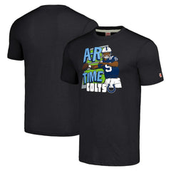 Anthony Richardson Sr. Indianapolis Colts Homage Unisex Caricature Player Tri-Blend T-Shirt - Charcoal - NFL