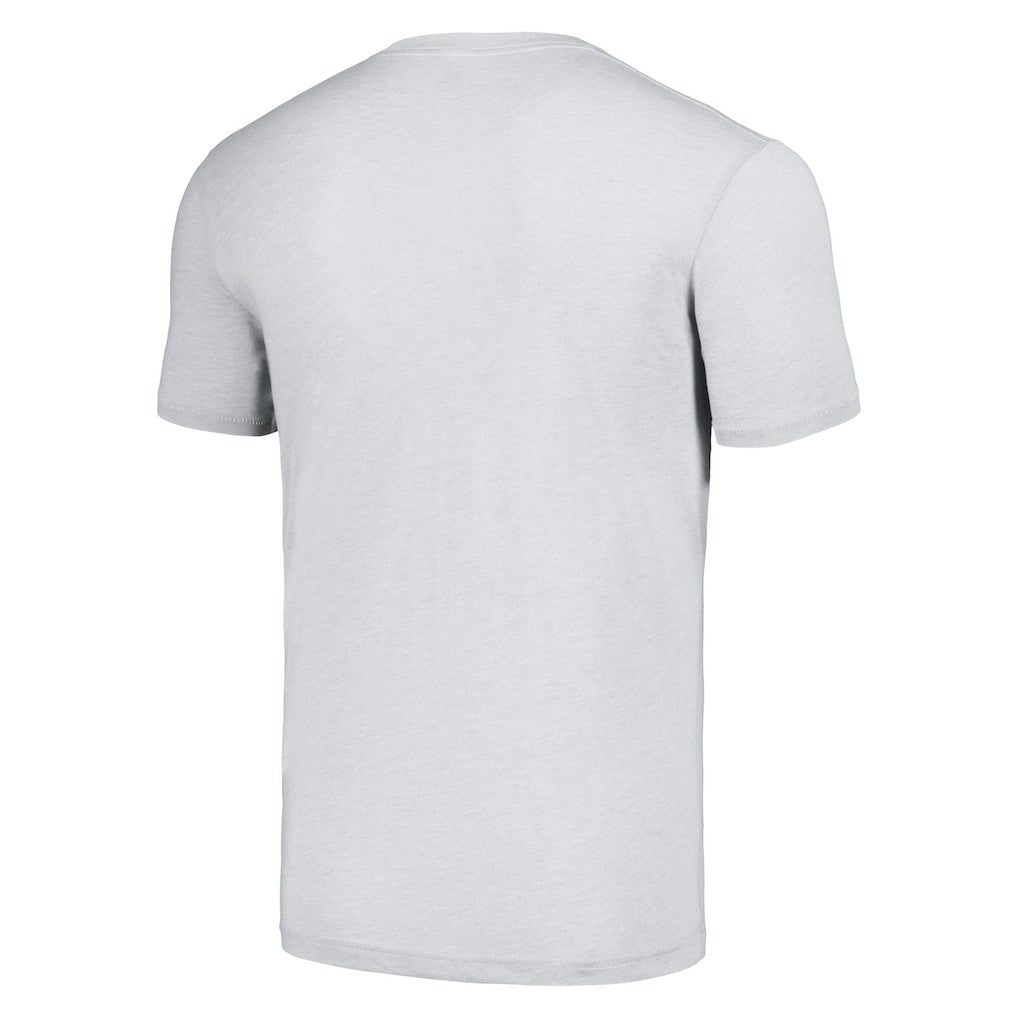Bryce Young Carolina Panthers Homage Unisex Caricature Player Tri-Blend T-Shirt - Ash - NFL
