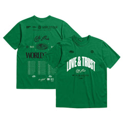 Mitchell & Ness Boston Celtics Bleacher Report x  Unisex World Tour T-Shirt Kelly Green