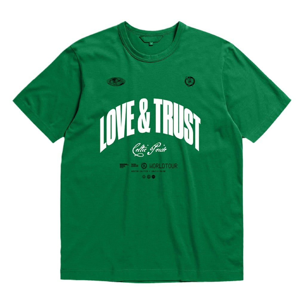 Mitchell & Ness Boston Celtics Bleacher Report x  Unisex World Tour T-Shirt Kelly Green