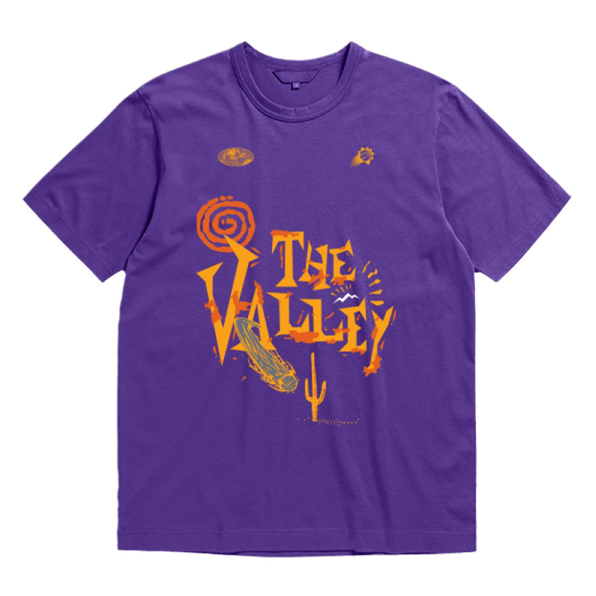 Mitchell & Ness Phoenix Suns Bleacher Report x  Unisex World Tour T-Shirt Purple