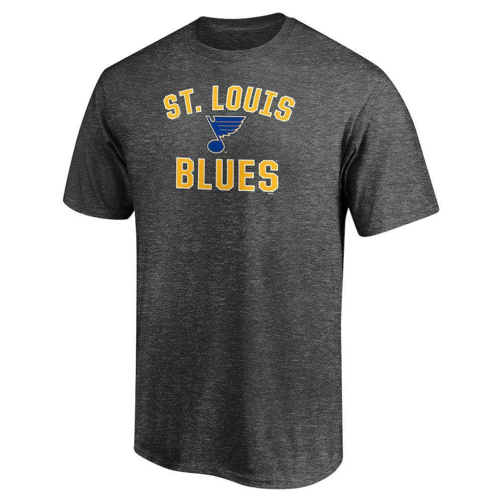 St. Louis Blues Victory Arch T-Shirt - Charcoal | NHL Clearance