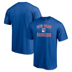 New York Rangers Victory Arch T-Shirt - Royal | NHL Clearance