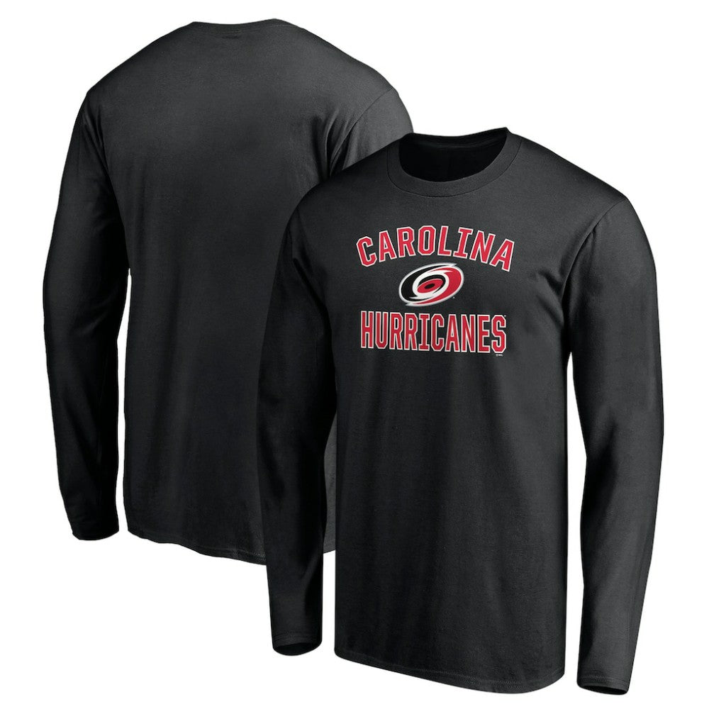Carolina Hurricanes Victory Arch Long Sleeve T-Shirt - Black | NHL on sale