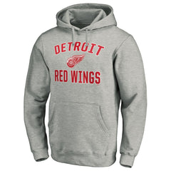 Detroit Red Wings Victory Arch Pullover Hoodie - Gray | NHL online