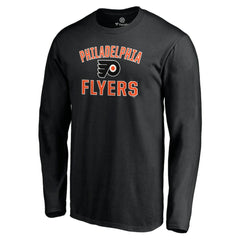 Philadelphia Flyers Victory Arch Long Sleeve T-Shirt - Black | NHL online