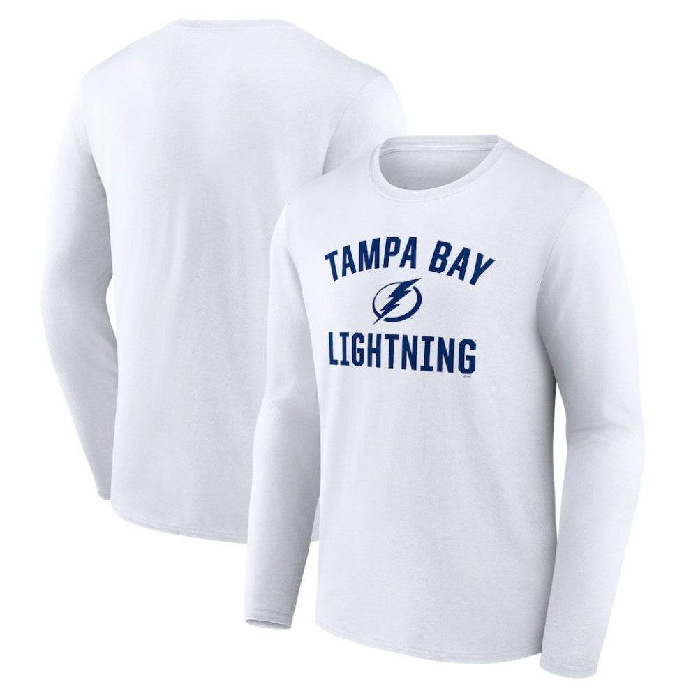 Tampa Bay Lightning Victory Arch Long Sleeve T-Shirt - White | NHL sale