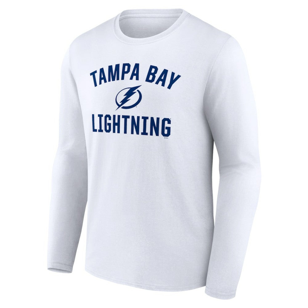 Tampa Bay Lightning Victory Arch Long Sleeve T-Shirt - White | NHL sale
