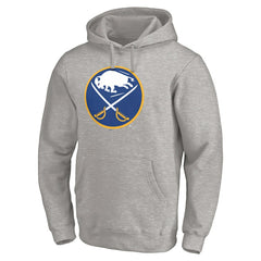 Buffalo Sabres Primary Logo Pullover Hoodie - Gray | NHL on sale