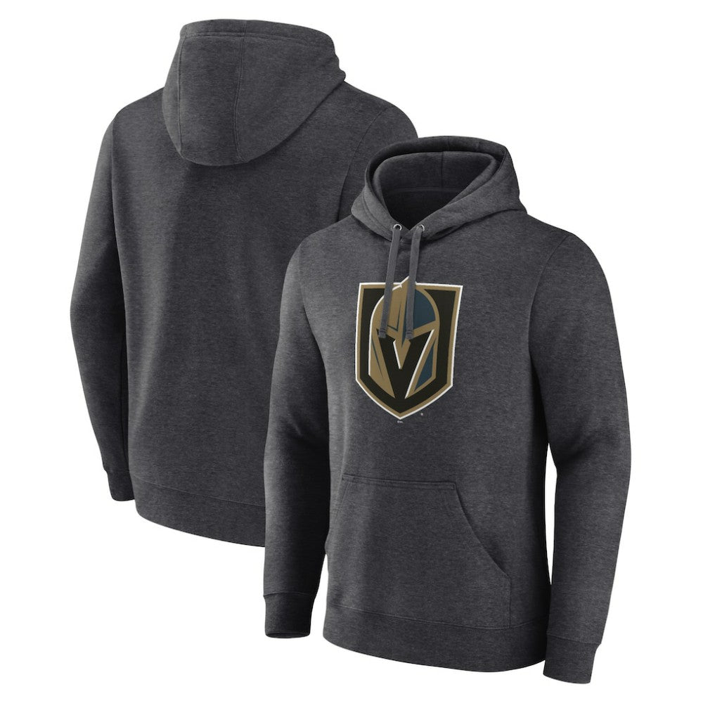 Vegas Golden Knights Primary Logo Pullover Hoodie - Charcoal | NHL near me