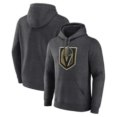 Vegas Golden Knights Primary Logo Pullover Hoodie - Charcoal | NHL near me