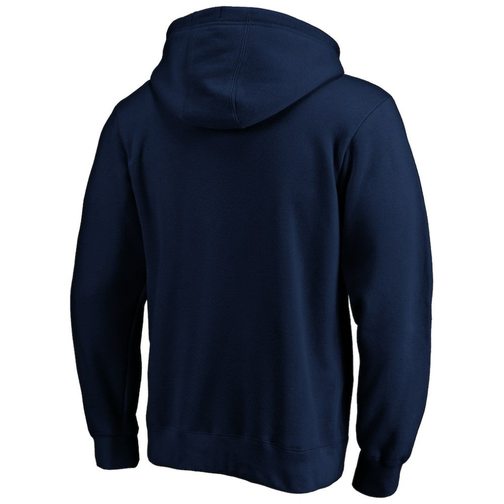 Seattle Kraken Primary Logo Pullover Hoodie - Deep Sea Blue | NHL discount