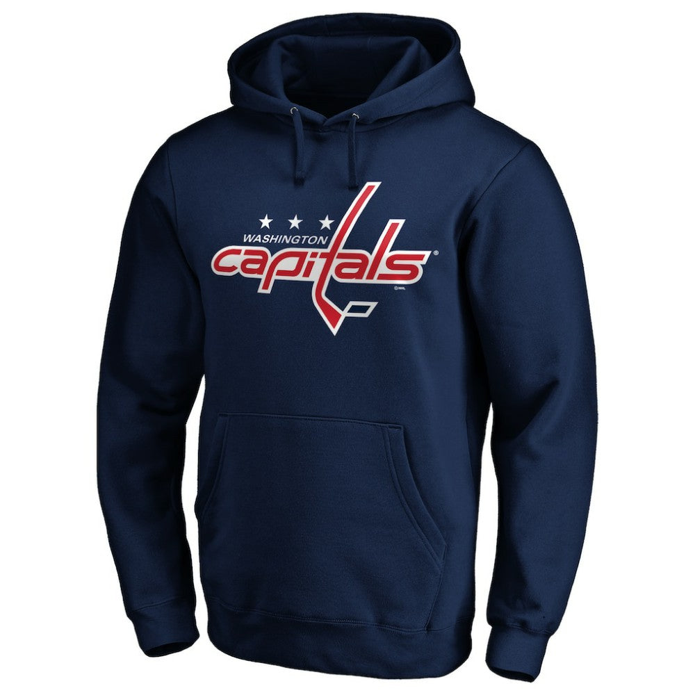 Washington Capitals Primary Logo Pullover Hoodie - Navy | NHL near me