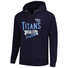 Tennessee Titans Starter Domestic Post Season Full-Zip Hoodie - Navy - NFL