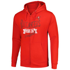 Tampa Bay Buccaneers Starter Domestic Post Season Full-Zip Hoodie - Red - NFL