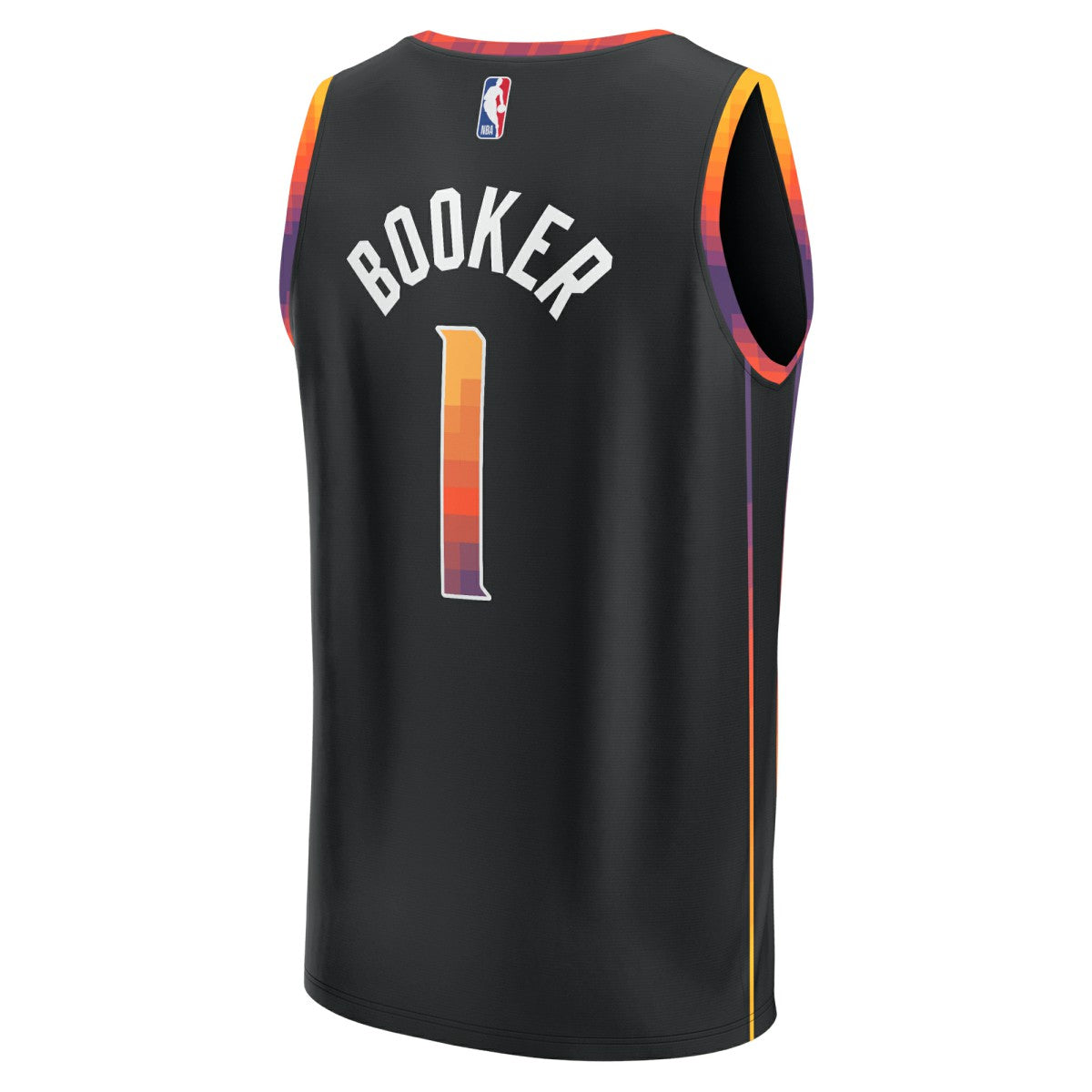 Fanatics Devin Booker Phoenix Suns Youth Fast Break Player Jersey Statement Edition Black