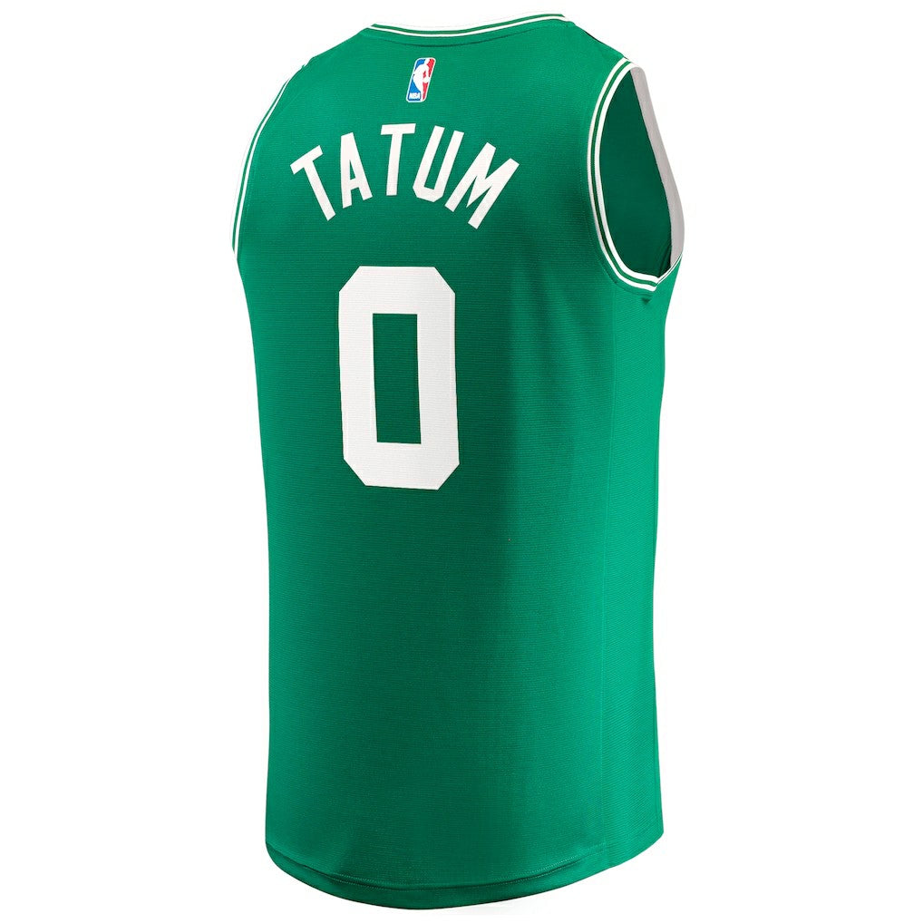 Fanatics Jayson Tatum Boston Celtics Fast Break Replica Jersey Icon Edition Kelly Green