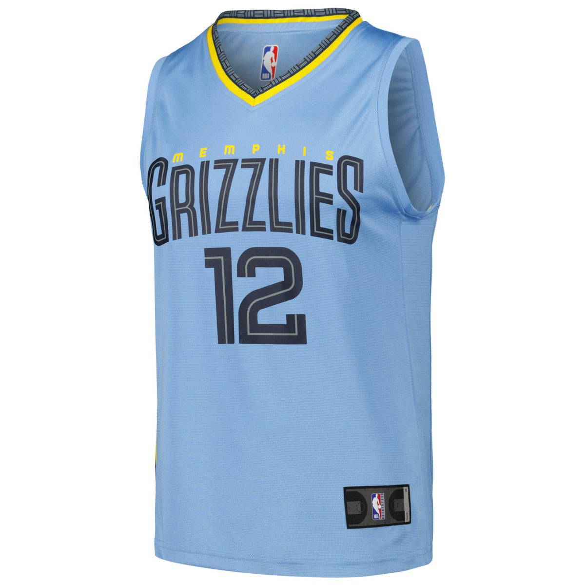 Fanatics Ja Morant Memphis Grizzlies Fast Break Replica Player Jersey Statement Edition Light Blue