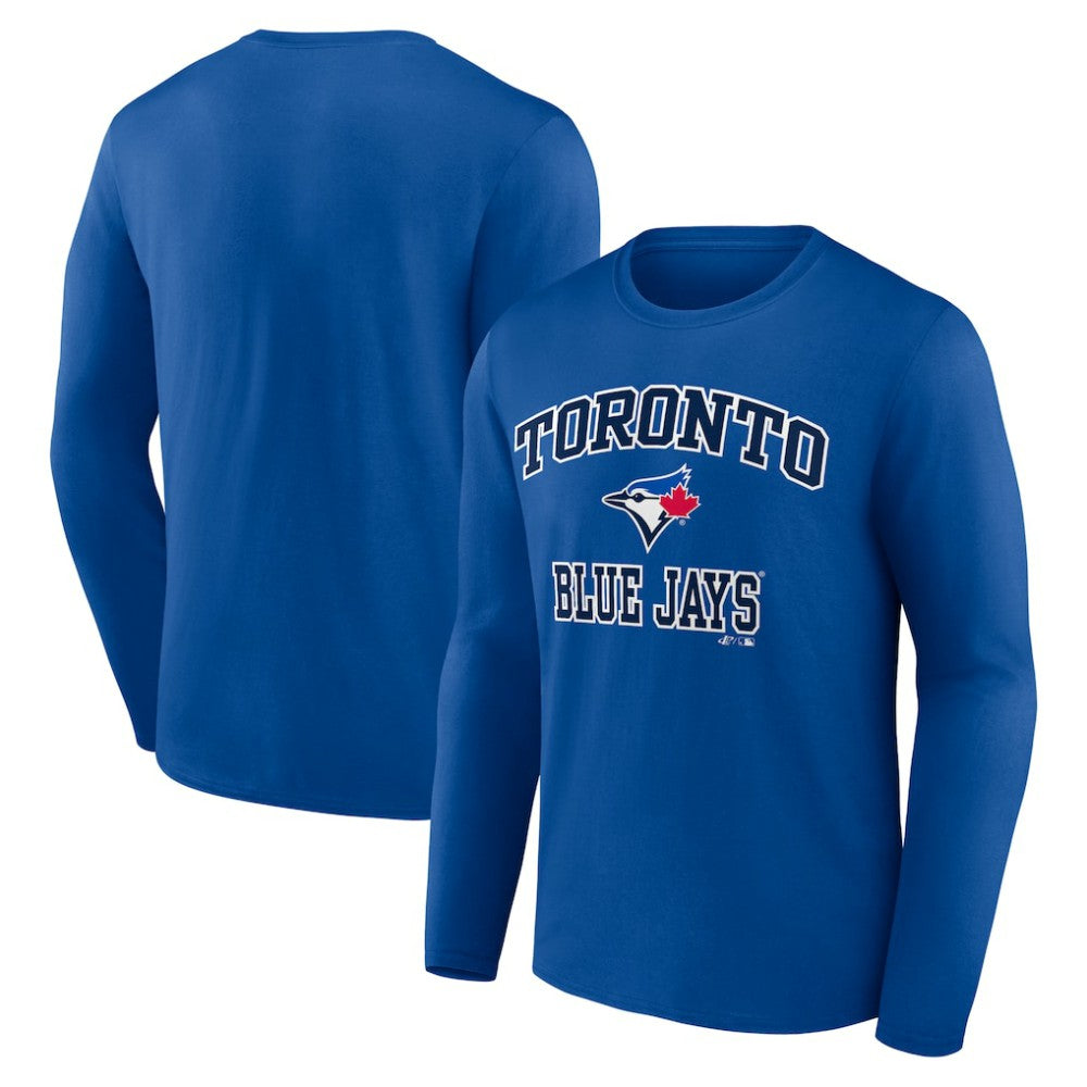 Toronto Blue Jays Logo Athletic Heart & Soul Long Sleeve T-Shirt Near Me