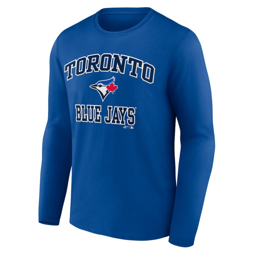 Toronto Blue Jays Logo Athletic Heart & Soul Long Sleeve T-Shirt Near Me