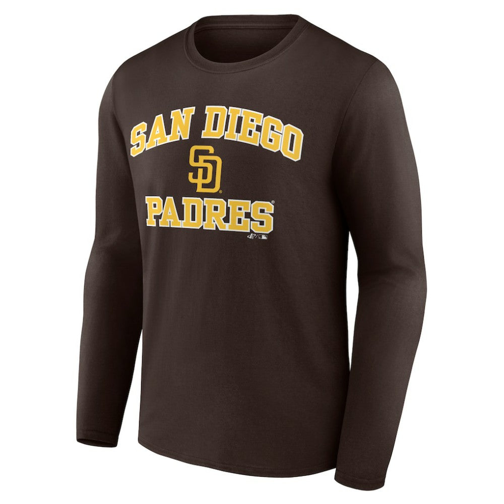 San Diego Padres Logo Athletic Heart & Soul Long Sleeve T-Shirt Near Me