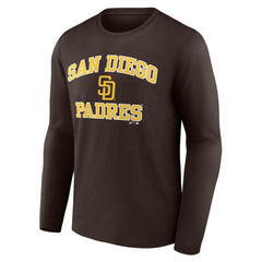 San Diego Padres Logo Athletic Heart & Soul Long Sleeve T-Shirt Near Me