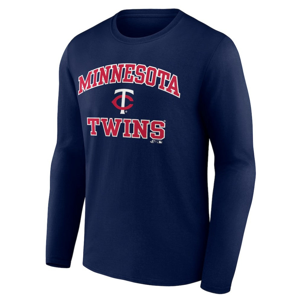 Minnesota Twins Logo Athletic Heart & Soul Long Sleeve T-Shirt Online