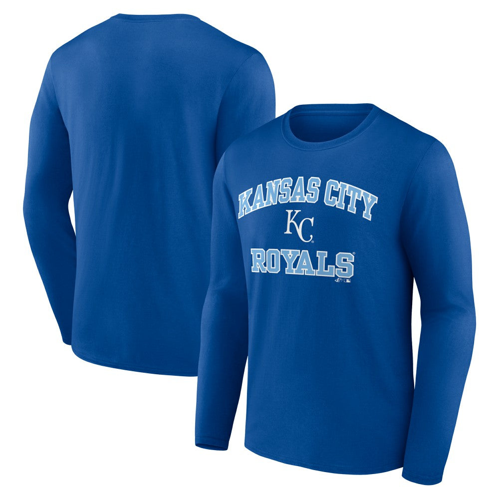 Kansas City Royals Logo Athletic Heart & Soul Long Sleeve T-Shirt Near Me