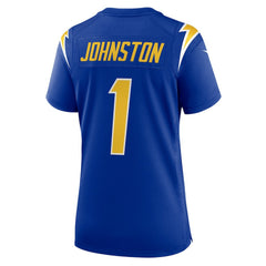 Quentin Johnston Los Angeles Chargers Women's Alternate Game Jersey - Royal - Nike