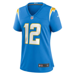 Derius Davis Los Angeles Chargers Women's Team Game Jersey - Powder Blue - Nike