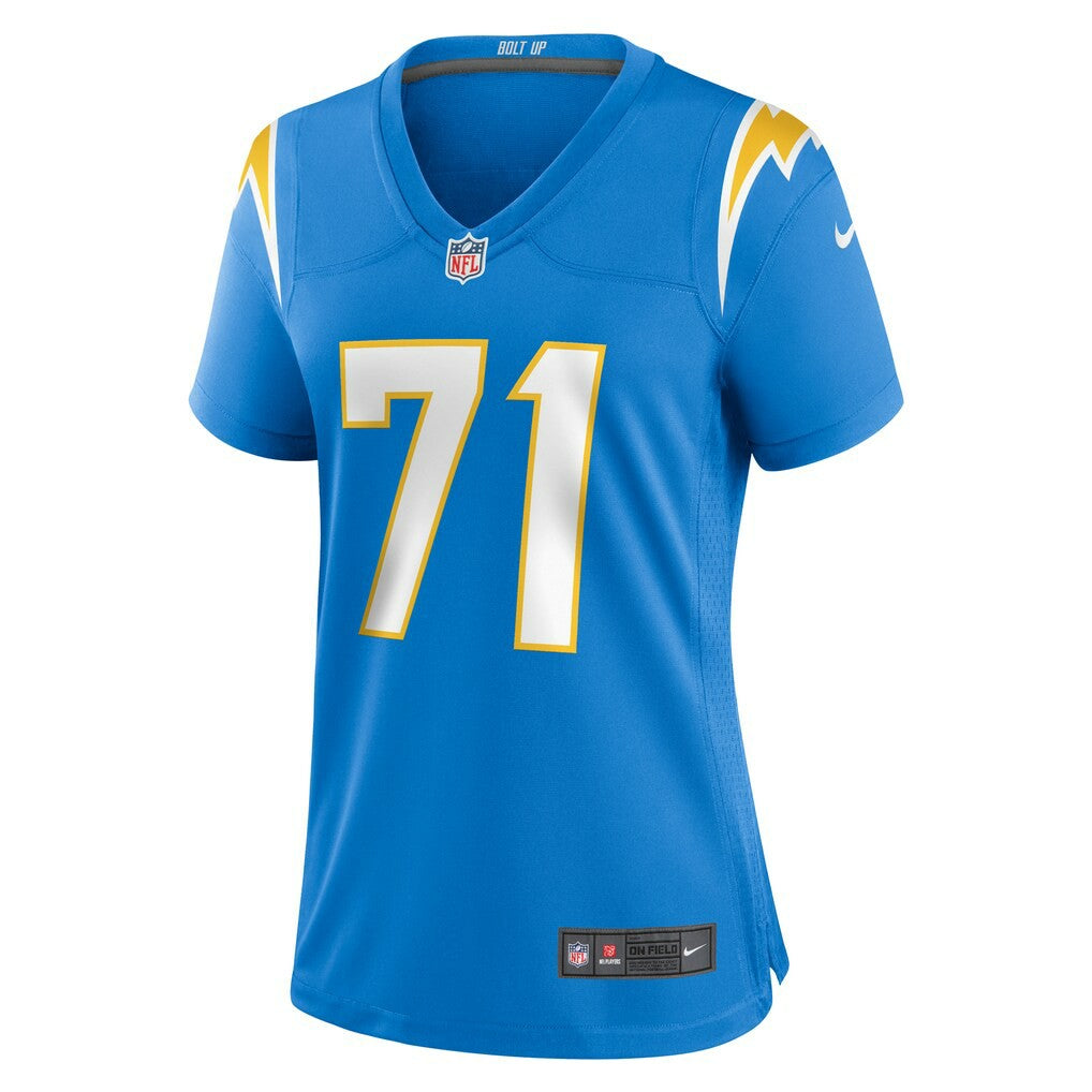 Jordan McFadden Los Angeles Chargers Women's Team Game Jersey - Powder Blue - Nike