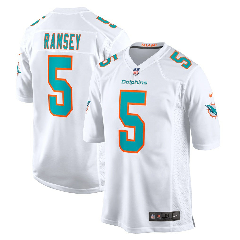 Jalen Ramsey Miami Dolphins Away Game Jersey - White - Nike