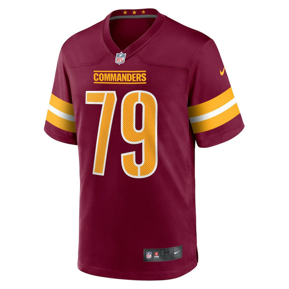 Braeden Daniels Washington Commanders Team Game Jersey - Burgundy - Nike
