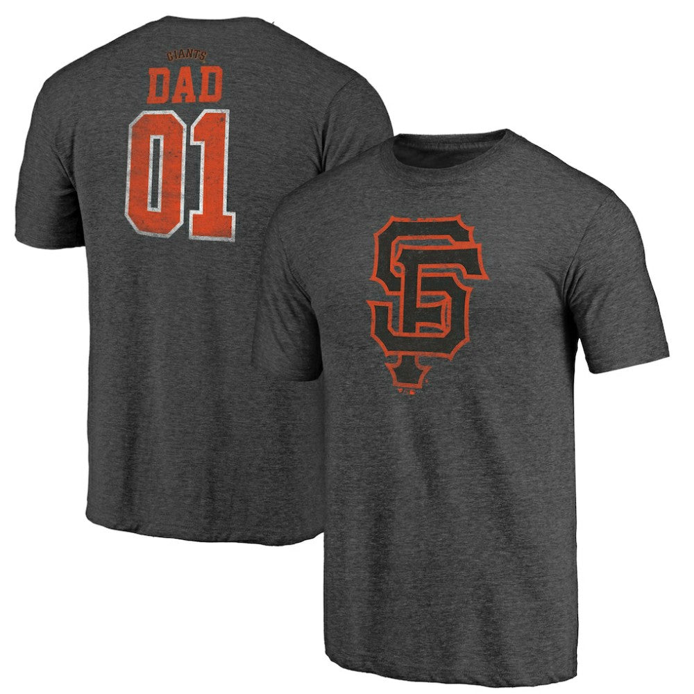 San Francisco Giants Greatest Dad Tri-Blend T-Shirt Online