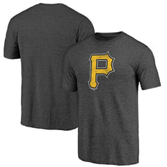 Pittsburgh Pirates Official Logo Tri-Blend T-Shirt Discount
