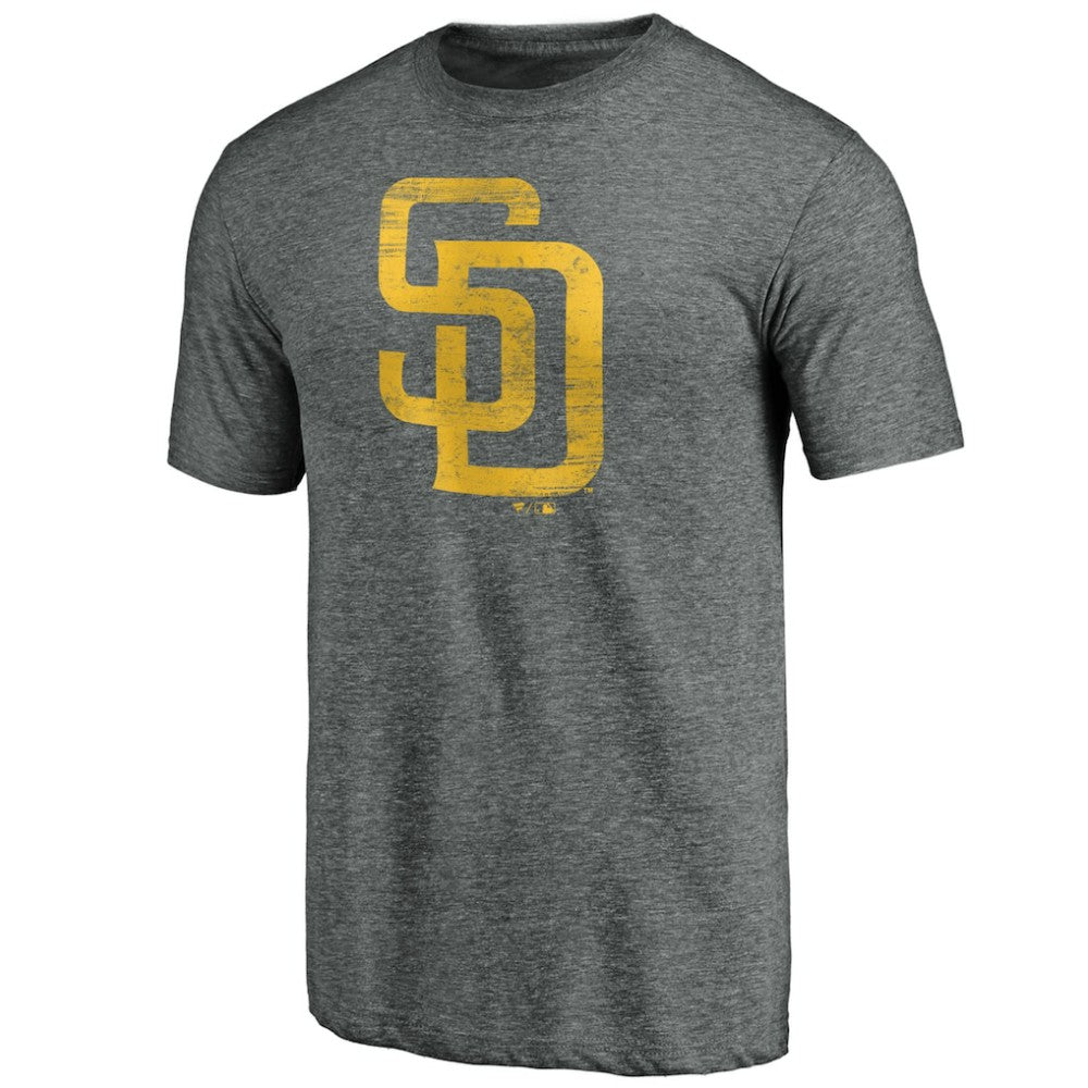 San Diego Padres Official Logo Tri-Blend T-Shirt Online