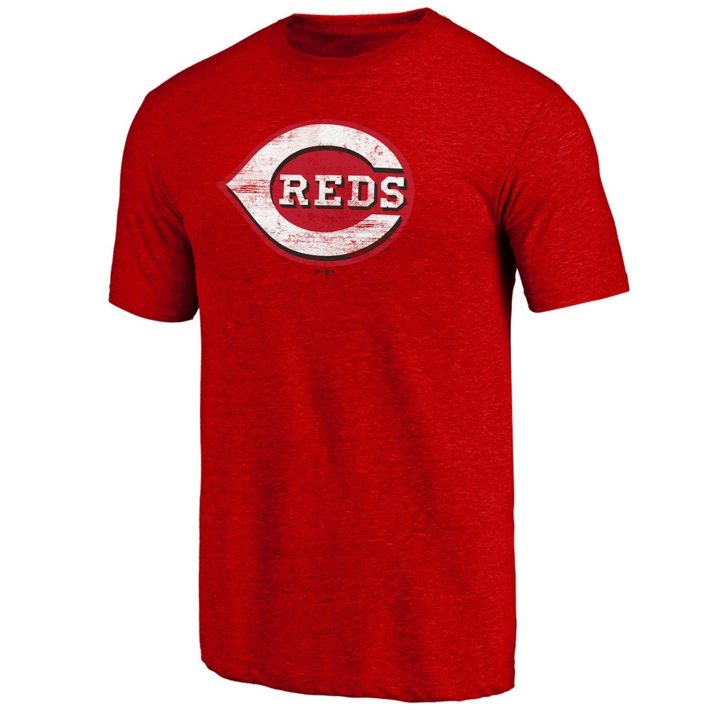 Cincinnati Reds Official Logo Tri-Blend T-Shirt for sale