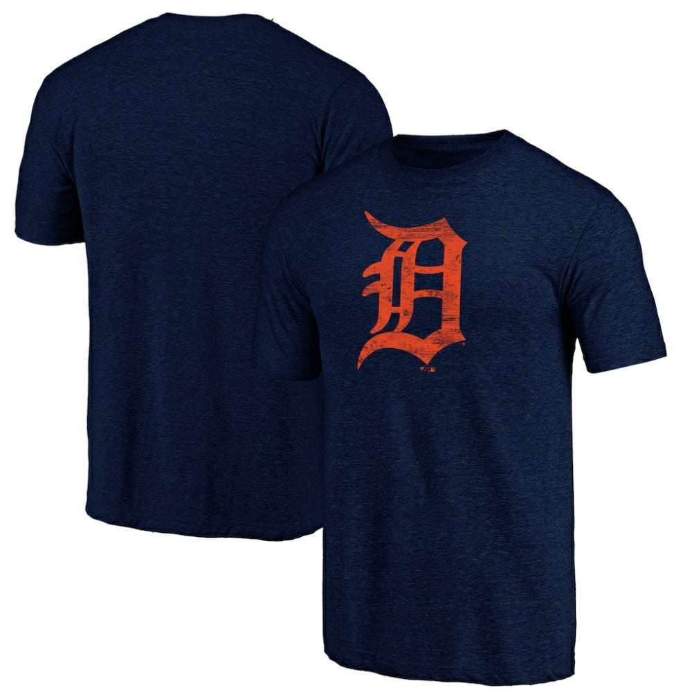 Detroit Tigers Official Logo Tri-Blend T-Shirt for sale