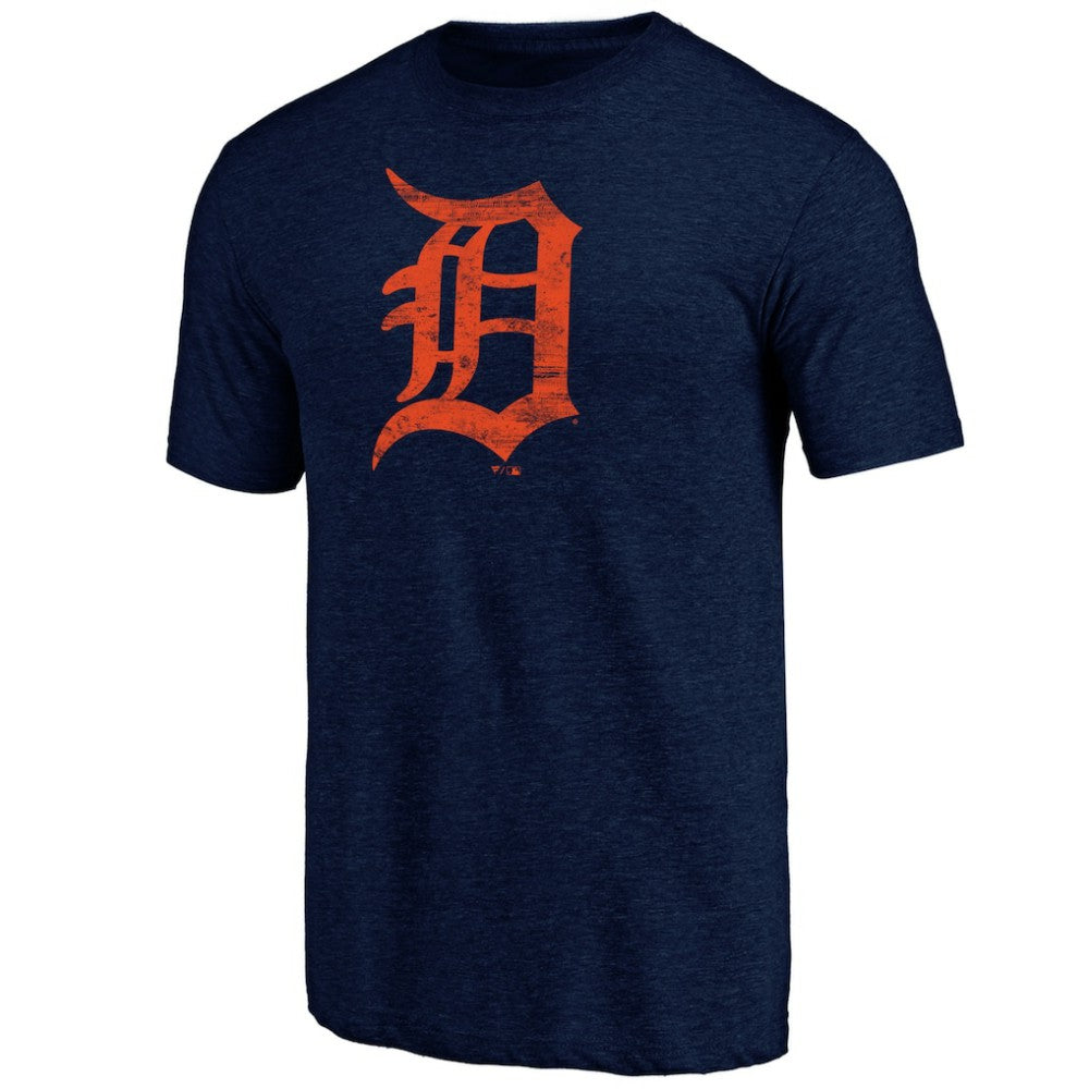 Detroit Tigers Official Logo Tri-Blend T-Shirt for sale