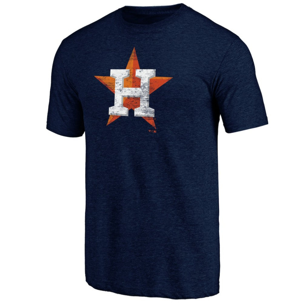 Houston Astros Official Logo Tri-Blend T-Shirt Online