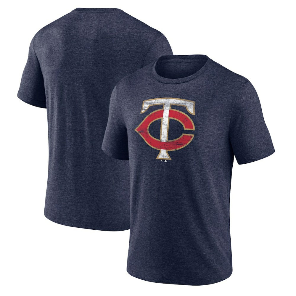 Minnesota Twins Official Logo Tri-Blend T-Shirt Outlet