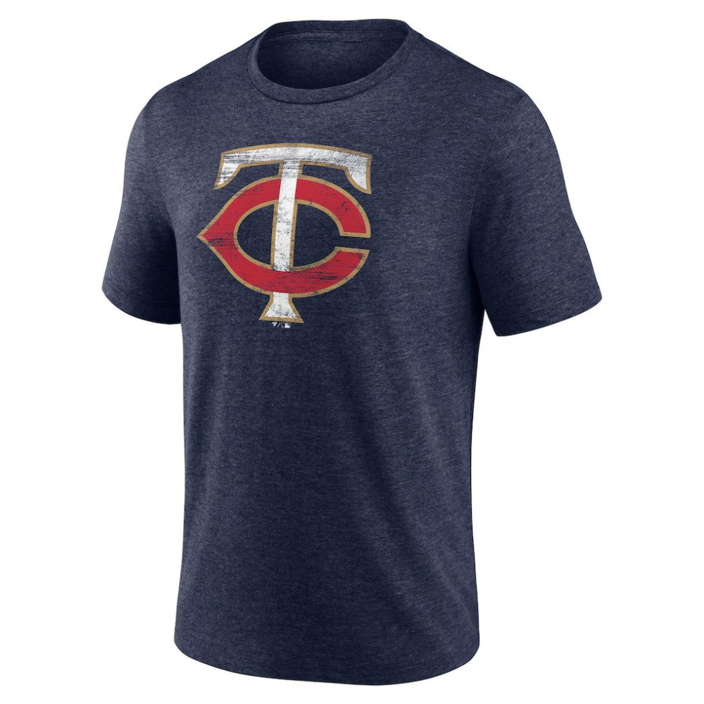 Minnesota Twins Official Logo Tri-Blend T-Shirt Outlet