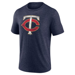 Minnesota Twins Official Logo Tri-Blend T-Shirt Outlet