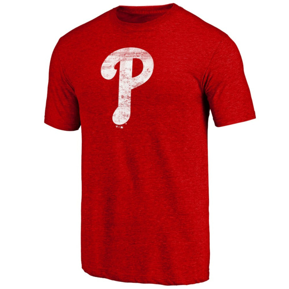 Philadelphia Phillies Official Logo Tri-Blend T-Shirt Sale