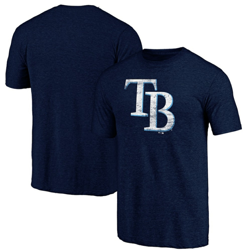 Tampa Bay Rays Official Logo Tri-Blend T-Shirt Sale
