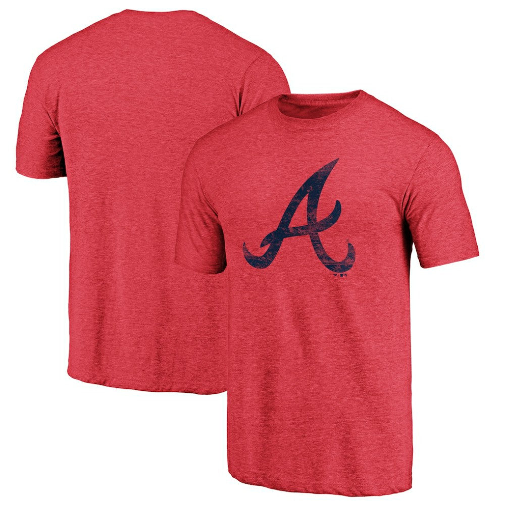 Atlanta Braves Official Logo Tri-Blend T-Shirt for sale