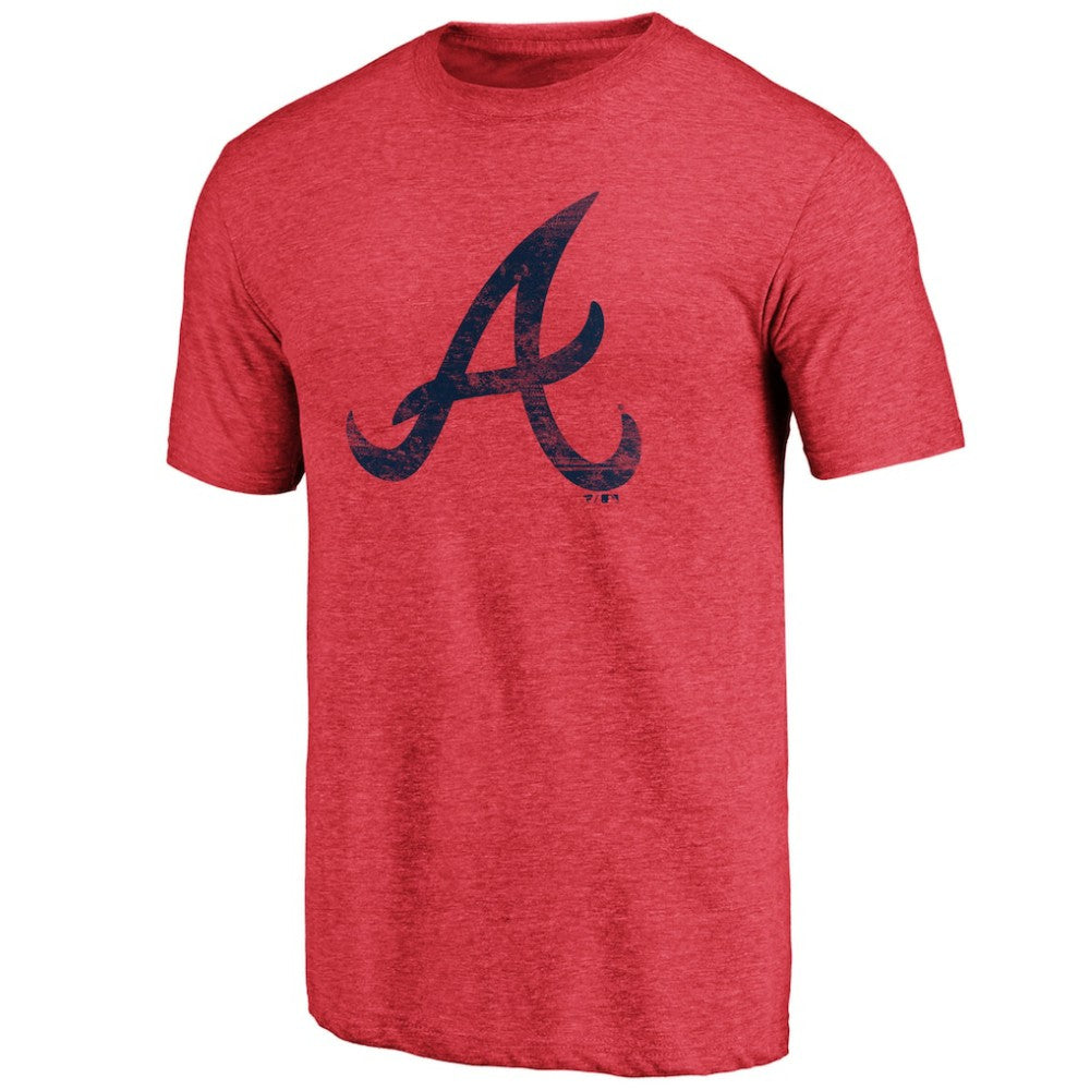 Atlanta Braves Official Logo Tri-Blend T-Shirt for sale
