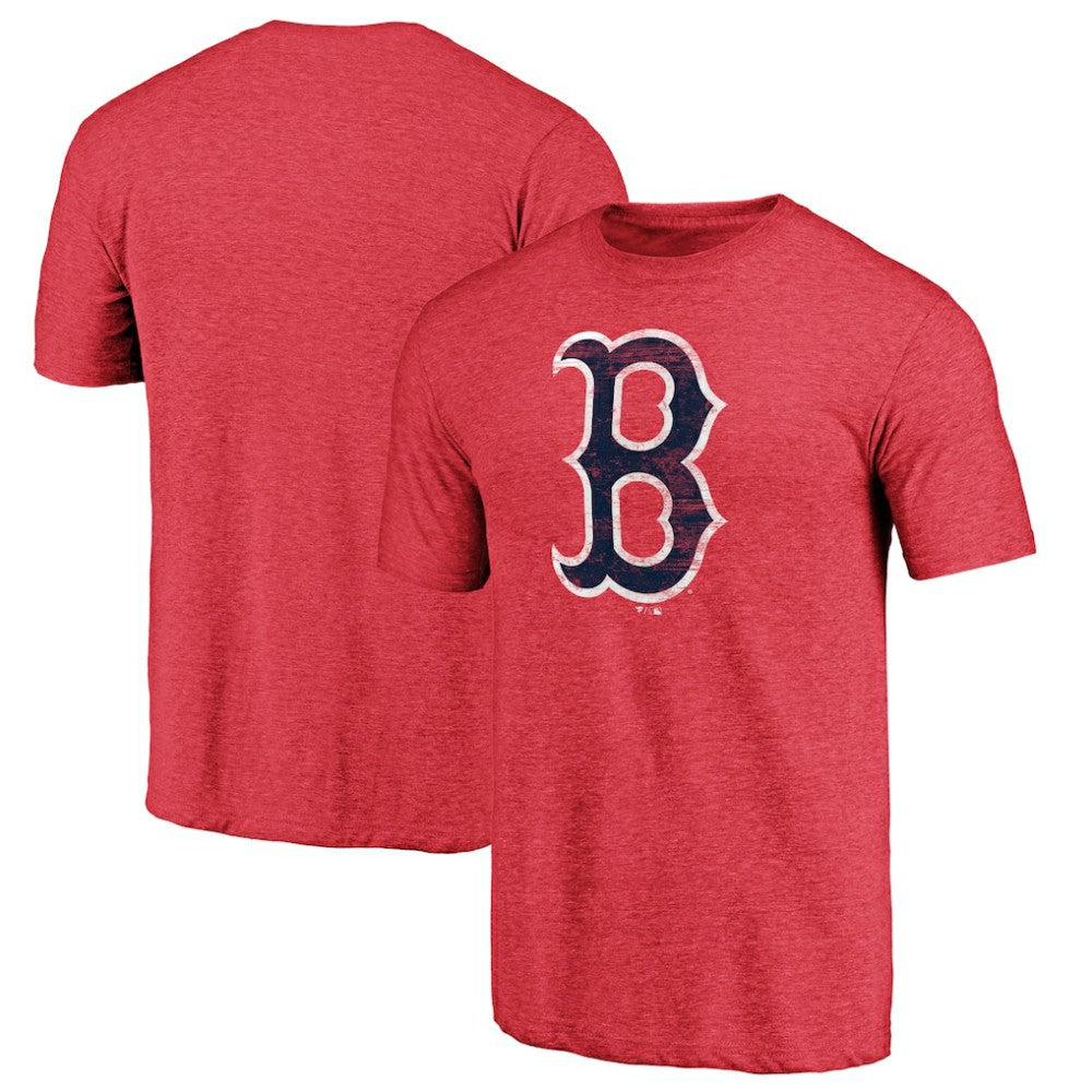 Boston Red Sox Official Logo Tri-Blend T-Shirt Sale