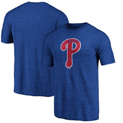Philadelphia Phillies Official Logo Tri-Blend T-Shirt Online